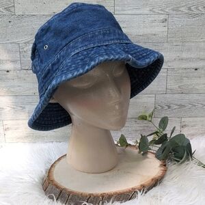 Vintage Denim Bucket Hat